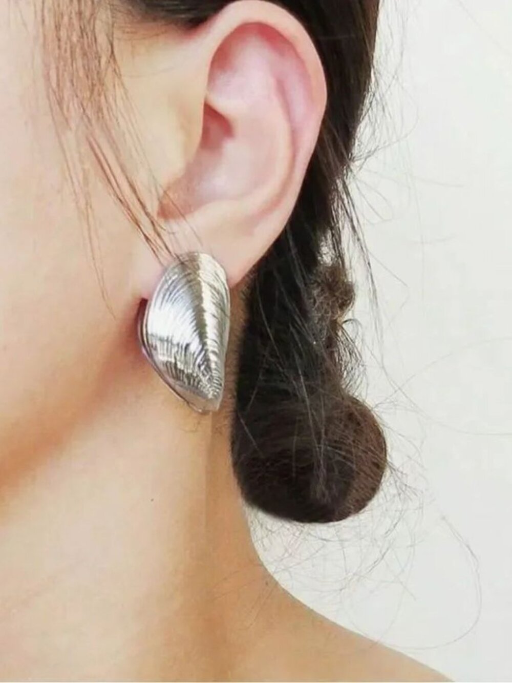 SilverShell Earrings 1549